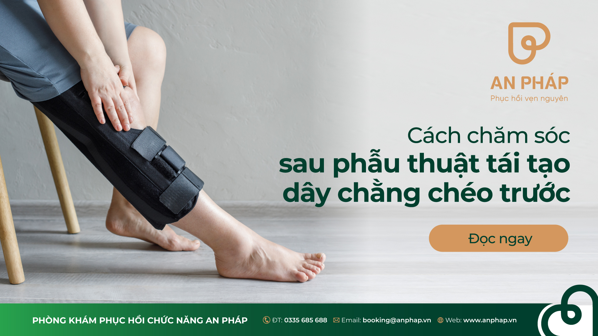 Cách chăm sóc sau phẫu thuật tái tạo dây chằng chéo trước