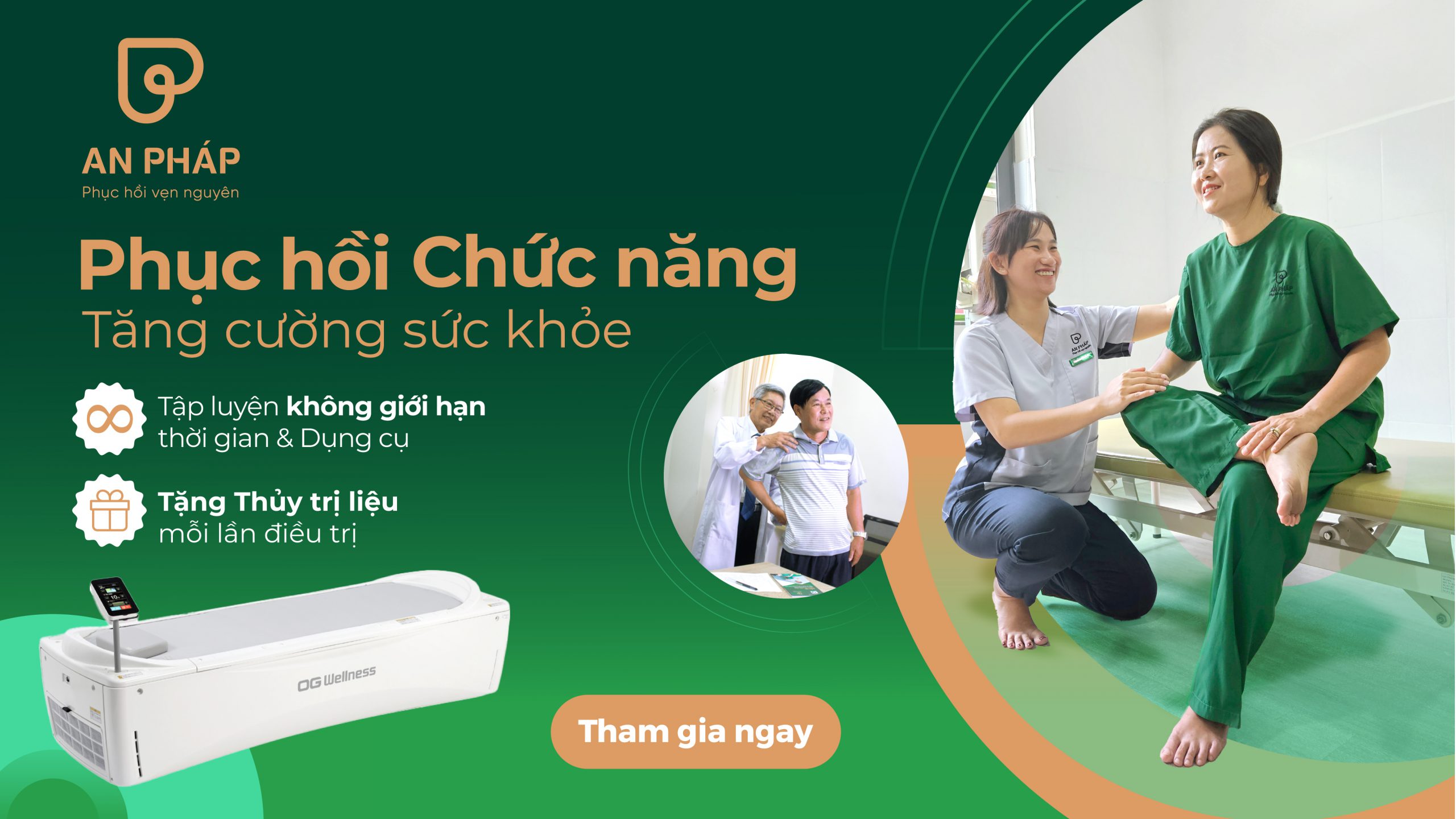 Chương trình Tháng 5: Phục hồi chức năng, Tăng cường sức khỏe